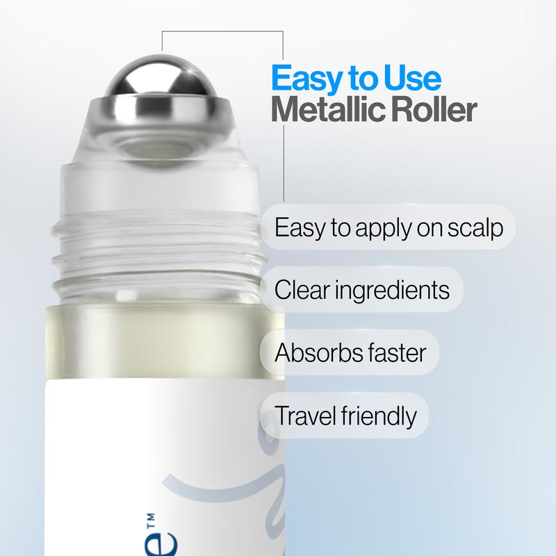 Be Bodywise Hair Growth Roll-On Serum | Black Friday & Cyber Monday BFCM Deal | 3% Rosemary, 3% Redensyl, 2% AnaGain | Precision Scalp Applicator | Paraben/Sulphate-Free | Non-Oily | DHT-Blocking Botanicals | Holiday Gift-Ready