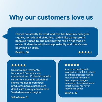 Be Bodywise Hair Growth Roll-On Serum | Black Friday & Cyber Monday BFCM Deal | 3% Rosemary, 3% Redensyl, 2% AnaGain | Precision Scalp Applicator | Paraben/Sulphate-Free | Non-Oily | DHT-Blocking Botanicals | Holiday Gift-Ready